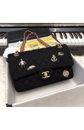 Best Chanel Original Classic Handbag A01112 black HV00080Ml87
