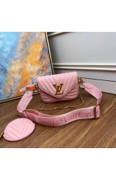 Best Louis Vuitton Original NEW WAVE MULTI-POCHETTE M56461 pink HV08876kr25