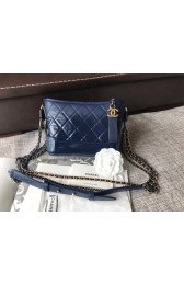 Best Quality Imitation Chanel Gabrielle Original Calf leather Shoulder Bag B93841 blue HV01627dK58
