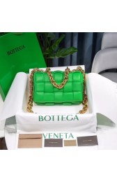 Bottega Veneta THE CHAIN CASSETTE Expedited Delivery 631421 green HV09107SS41