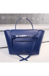 Celine belt bag original leather 3398 blue HV09728tg76