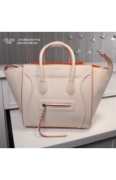 Celine luggage phantom original leather bags 3341 light pink HV10174Jz48