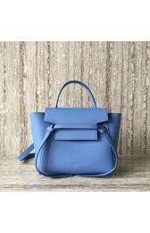 Celine mini Belt Bag Original Calf Leather A98310 sky blue HV00951ff76
