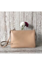 Celine Original Leather Shoulder Bag 55421 Apricot HV03675VF54