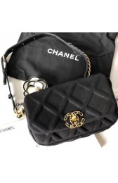 Chanel 19 Bodypack AS1163 black HV05530CI68