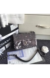 Chanel Flap Beads Shoulder Bag CF1116 silver HV08476jf20