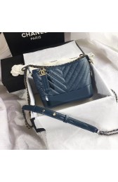 CHANEL GABRIELLE Original Small Hobo Bag A91810 Blue HV04416wn15