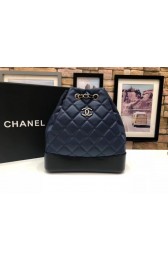 Chanel gabrielle small backpack A94485 dark blue HV11570kC27