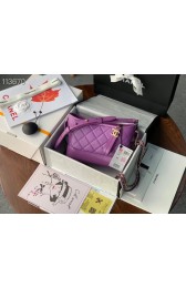 Chanel gabrielle small hobo bag A91810 Lavender HV02591wn15