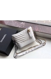 Chanel gabrielle small hobo bag A91810 white HV04600JD63