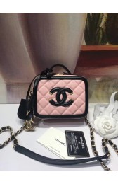 Chanel mini Vanity Case Original A93342 pink HV01709hT91