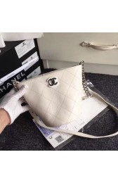 Chanel Original Bucket Bag A57636 White HV00867qB82