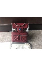Chanel Original Calfskin Leather Backpack 83429 red HV11230Va47