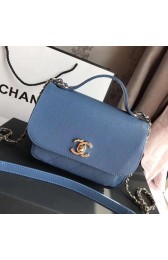 Chanel Original caviar Tote Bag 25690 blue HV01624Kn56