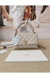 Chanel Original Lather Flap Bag AS2044 white HV09755OG45