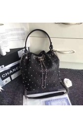 Chanel Original Leather Backpack A53203 Black HV00635De45