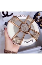 Chanel Original Minaudiere Resin Strass & Gold-Tone Metal A94672 White HV05032Bw85