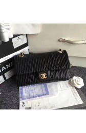 Chanel Original Sheepskin Leather Shoulder Bag 1112C black HV00409hc46