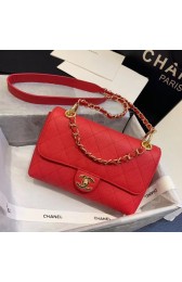 Chanel Original Soft Leather Small flap bag AS1459 red HV01850VF54