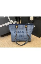 Chanel Shoulder Bag A66942 blue HV00615CC86