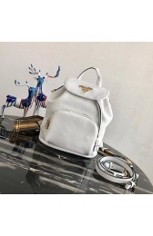 Cheap Prada Leather backpack 1BZ035 white HV01156sZ66