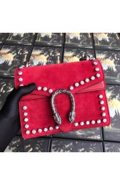 Copy 1:1 Gucci Dionysus GG Supreme crystal mini bag 421970 red HV03727xD64