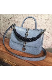 Copy 2017 louis vuitton original leather chain it bag pm M54606 blue HV05411Zn71