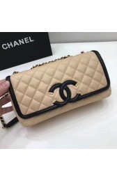 Copy Chanel Flap Bag Original Caviar Leather Shoulder Bag 94430 apricot HV05276Kn92