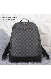 Copy Louis Vuitton Monogram Damier Ebene Graphite Jake Backpack M41558 Black HV04169Ey31