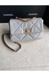 Fake Chanel 19 flap bag AS1160 grey HV09602bz90
