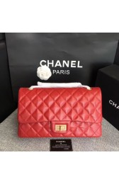 Fake Chanel Flap Original Calf leather Shoulder Bag A227 red gold chain HV02130QF99