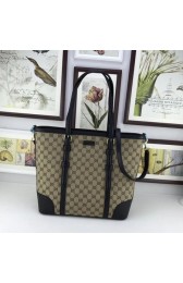 Fake Gucci GG Canvas Shoulder Bag 387602 black HV01086xE84
