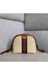 Fake Gucci Vintage canvas shoulder bag 499621 Camel HV00293Lh27