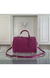 Fashion Louis Vuitton Monogram Empreinte 30CM Tote Bag M91330 Purple HV01821wc24