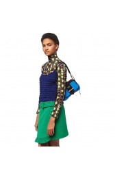 Fashion Prada Sidonie leather shoulder bag 1BD168 blue HV01574OM51
