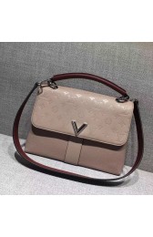 First-class Quality 2017 louis vuitton original leather very one handle bag M42904 beige HV03178xO55