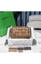 First-class Quality Bottega Veneta PADDED CASSETTE BAG 591970 CARAMEL HV11538fm32