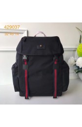 First-class Quality Gucci Techno canvas backpack 429037 black HV03143fm32