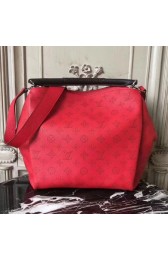 First-class Quality Louis Vuitton original Mahina Leather BABYLONE M50031 red HV02542Sf41