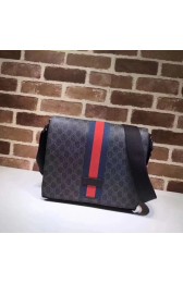 Gucci Canvas Messenger Bag 475432 black HV10610VF54
