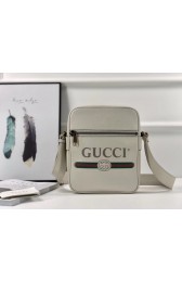 Gucci GG Calfskin Leather Messenger Bags 523691 white HV00826nE34