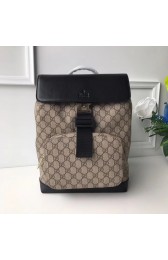 GUCCI GG Canvas Backpack 406398 black HV00061Lo54