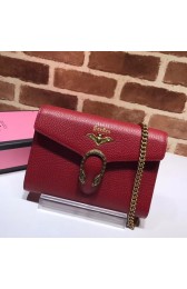 Gucci GG dionysus original Calf leather Mini Shoulder Bag 516920 Bats red HV07142dN21