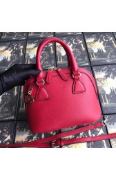 Gucci GG Leather Tote Bag 449661 red HV08634TV86