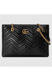 Gucci GG Marmont matelasse medium tote 524578 black HV00670DO87