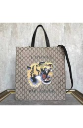 Gucci GG Now Canvas Tote Bags PVC 450950 Tiger HV11932iv85