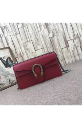 Gucci GG NOW Dionysus Calf leather Shoulder Bag 499623 red HV08858MO84