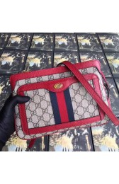 Gucci GG Supreme small shoulder bag 523354 red HV08198cf57