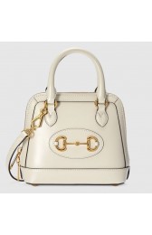 Gucci Horsebit 1955 mini top handle bag 640716 white HV08748nQ90