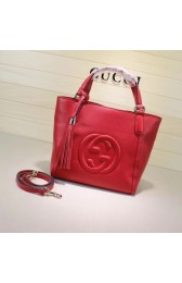 Gucci Leather Shoulder Bag 336751 red HV07790nV16
